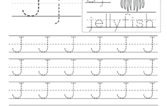 Letter J Tracing Worksheets Dot To Dot Name Tracing Website