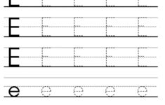 Letter Tracing Worksheets Letters A J Letter Tracing Worksheets
