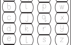 Letter Tracing Worksheets Lowercase TracingLettersWorksheets