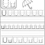 Letter U Worksheets Tracing Dot To Dot Name Tracing Website