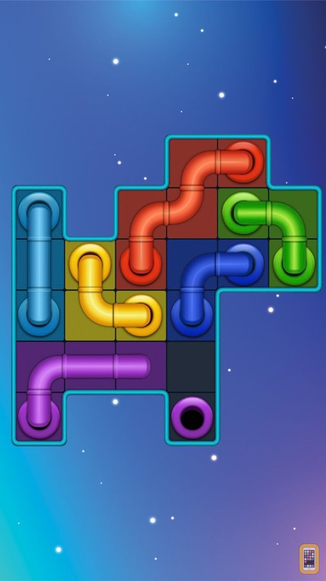 Line Puzzle Pipe Art For IPhone IPad App Info Stats IOSnoops