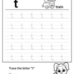 Lowercase Letter T Tracing Worksheet Free Printable Tracing Letters