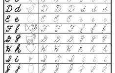 Name Tracing Cursive AlphabetWorksheetsFree