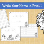 Name Tracing Handwriting Worksheet Personalized Name Etsy Alphabet