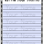 Name Tracing Template Blank AlphabetWorksheetsFree