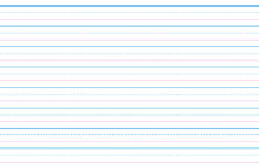 Name Tracing With Blue Red Blue Lines AlphabetWorksheetsFree