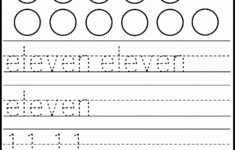 Number 11 Worksheets Printable Activity Shelter