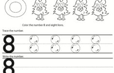 Number 8 Worksheets Printable Activity Shelter