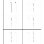 Number Eleven Writing Counting And Identification Printable Worksheets