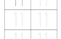 Number Eleven Writing Counting And Identification Printable Worksheets