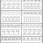 Number Tracing Worksheet Free Download Now Kindermomma