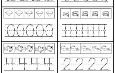Number Tracing Worksheet free Download Now Kindermomma