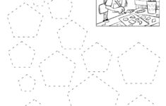 Pentagon Tracing Worksheet 500 Tim s Printables