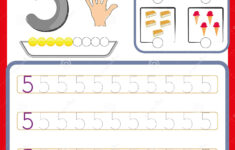 Preschool Number Tracing Worksheet AlphabetWorksheetsFree