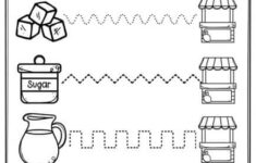 Preschool Worksheets Summer Tracing The Keeper Of The Memories