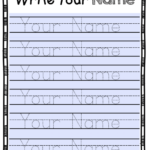 Print Your Own Name Tracing Worksheets Dot To Dot Name Tracing Website