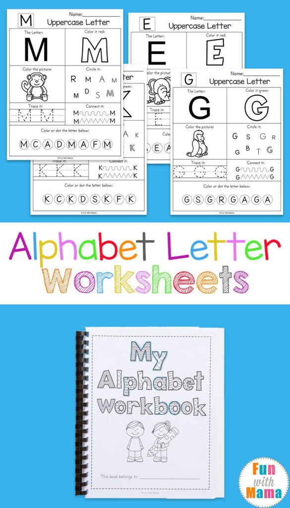 Free Printable Preschool Alphabet Worksheets | Tracing Worksheets