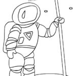 Printable Astronaut Coloring Pages For Kids