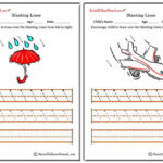 Slanting Lines Worksheets Left To Right Aussie Childcare Network
