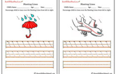 Slanting Lines Worksheets Left To Right Aussie Childcare Network