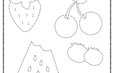 Summer Trace And Color Pages Fine Motor Skills Pre writing