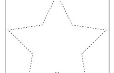 Trace A Star Worksheet Paging Supermom Shapes Worksheets Shapes