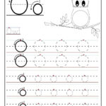 Trace Letter O Worksheets Preschool TracingLettersWorksheets