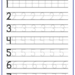 Trace Number Worksheets Pre K Educative Printable Pre K Worksheets