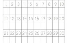 Trace Numbers 1 100 Activity Shelter