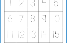 Trace Numbers 1 20 Take A Look At This Selection Of Number Tracing