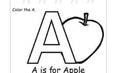 Trace The Letter A Worksheets Activity Shelter