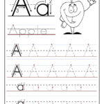 Trace The Letter A Worksheets Activity Shelter