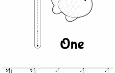 Trace The Number 1 Worksheets 99Worksheets