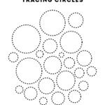 Tracing Circles Free Printable