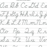 Tracing Cursive Letters Worksheets Free AlphabetWorksheetsFree