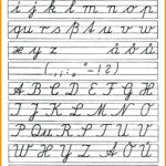 Tracing Cursive Letters Worksheets Free TracingLettersWorksheets