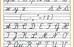 Tracing Cursive Letters Worksheets Free TracingLettersWorksheets