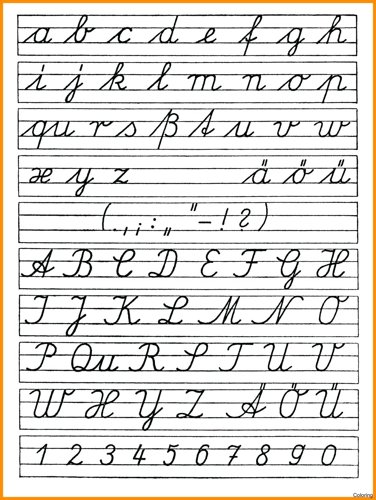 Tracing Cursive Letters Worksheets Free TracingLettersWorksheets