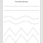 Tracing Dotted Lines Worksheets Free Dot To Dot Name Tracing Website