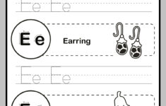Tracing Letters For Preschool ABC Worksheet