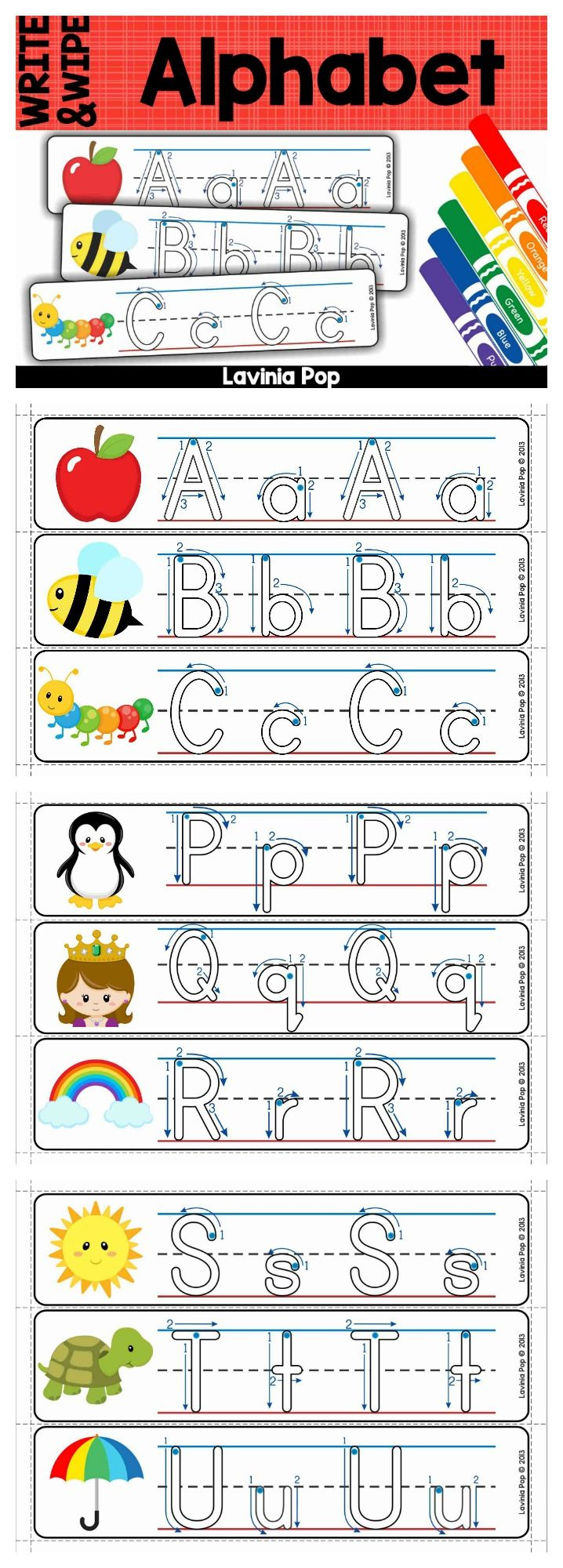 Tracing Letters With Directional Arrows TracingLettersWorksheets