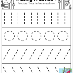 Tracing Lines Circles Writing Tracing Worksheets Preschool Preschool