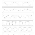 Tracing Lines Practice Printable For Toddlers Preschool Tracing