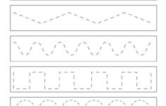Tracing Lines Practice Printable For Toddlers Preschool Tracing