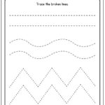 Tracing Lines Worksheets Https Tribobot In 2020 Tracing