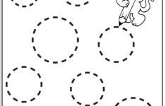 Tracing Pages For Preschool Activity Shelter