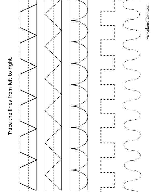 Prek Tracing Worksheets Tracing Worksheets