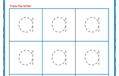 Tracing Small Letter A Worksheet TracingLettersWorksheets
