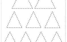 Tracing Triangle Worksheets