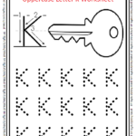 Uppercase Letter K Worksheets Free Printable Preschool And Kindergarten